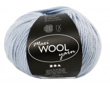 Gyapjú az alkotáshoz, 100 g, világoskék