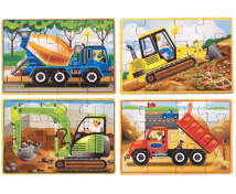 Puzzle - Építőipari járművek