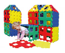 Polydron XL építőkészlet - Készlet 3 (36 db elem)