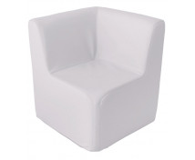Sarok fotel SOFT - szürke - 30 cm
