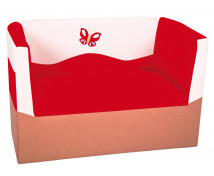 Kanapé - Pillangó 1 - ülésmagasság 35 cm - Kettes kanapé Pillangó 1