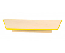 Asztallap 18 mm, Juhar - trapéz - sárga