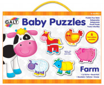Puzzle a legkisebbeknek – Allatok a tanyakon