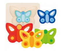 Réteges puzzle - Pillangók