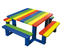 JUNIOR Piknik asztal, ülésmagasság 39 cm