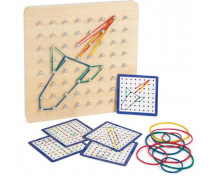 Geoboard fa játék