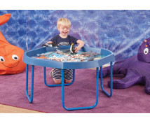 Játékasztal - alátét nélkül - kék