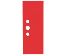 Ajtó nyílással - Kör 2 - Ementál öltözőszekrényhez - piros