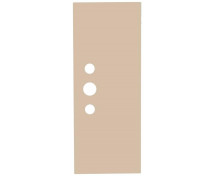 Ajtó nyílással - Kör 2 - Ementál öltözőszekrényhez - pasztell barna
