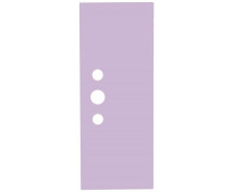 Ajtó nyílással - Kör 2 - Ementál öltözőszekrényhez - pasztell lila