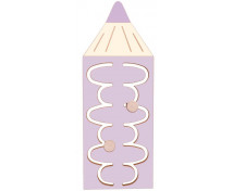 Vonalvezető - Ceruza 3 - pasztell lila