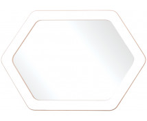 Tükrök - Hatszög (58,5 x 40 cm)