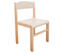 Bükkfa szék - ülésmagasság 26 cm - cappuccino