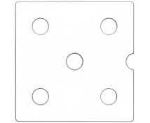 Ajtó NUMERIC sz. 5 - fehér
