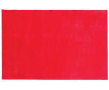 Egyszínű szőnyeg 2 x 2,5 m - piros