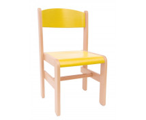 Faszék Extra - ülésmagasság 31 cm - sárga