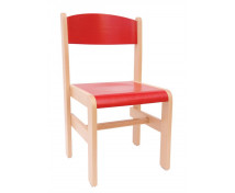 Faszék Extra - ülésmagasság 35 cm - piros