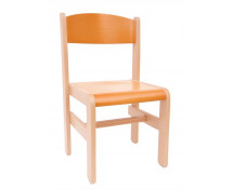 Faszék Extra - ülésmagasság 35 cm - narancssárga