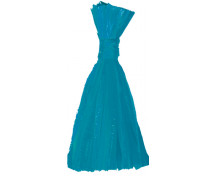 Csillogó raffia türkiz