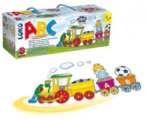 Puzzle - ABC vonat - Tanuljunk angolul