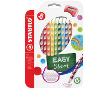 STABILO® EASYcolors - ergonomikus színes ceruzák jobbkezeseknek - 12 színből álló készlet
