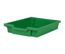 Műanyag tároló, kicsi - zöld - mélysége 42,7 cm