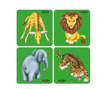 Puzzle készlet - Afrikai állatok