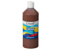 Magas fényű festék - barna - 500 ml