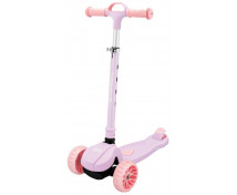 HOPI roller világító kerekekkel - rózsaszín
