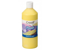 Gyöngyház hatású festék - sárga - 500 ml