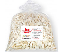 Qbriks kockák - 1x1 fehér - 250 db