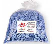 Qbriks kockák - 1x1 világoskék - 250 db