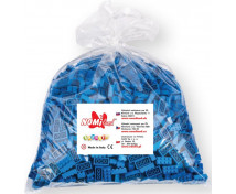 Qbriks kockák - 1x1 kék - 250 db