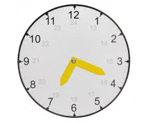 Iskolai óra - fekete-fehér (21 x 21 cm)