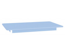 Színes asztallap - téglalap - kék