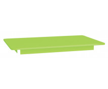 Színes asztallap - téglalap - zöld