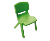 Műanyag szék - magasság 30 cm, zöld
