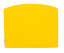 Habszivacs dekoráció nagy - sárga