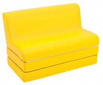 Szétnyitható fotel - sárga 30 cm
