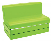 Szétnyitható fotel - zöld 30 cm