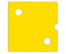 Ajtó NUMERIC sz. 2 - sárga