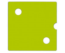 Ajtó NUMERIC sz. 2 - zöld