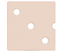 Ajtó NUMERIC sz. 3 - krémszínű