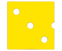 Ajtó NUMERIC sz. 3 - sárga