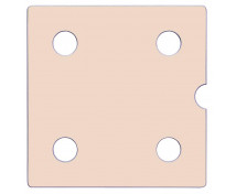 Ajtó NUMERIC sz. 4 - krémszínű