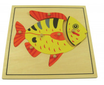 Puzzle kirakó - halacska