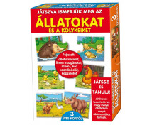 Oktató puzzle Állatok