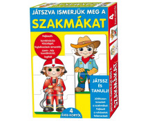 Oktató puzzle Szakmák