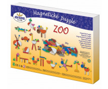 Mágneses puzzle - ZOO