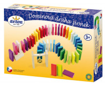 Domino pálya csengettyűvel